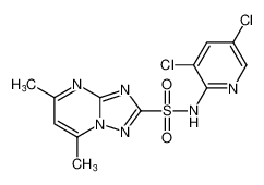 N-(3,5-dichloropyridin-2-yl)-5,7-dimethyl-[1,2,4]triazolo[1,5-a]pyrimidine-2-sulfonamide CAS:98967-88-5 manufacturer & supplier