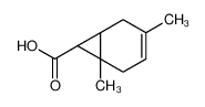 (1S,6S,7R)-3,6-dimethylbicyclo[4.1.0]hept-3-ene-7-carboxylic acid CAS:98973-67-2 manufacturer & supplier