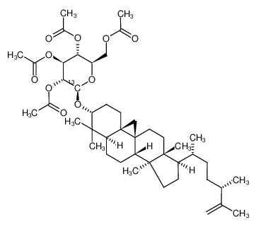 3-epi-cyclolaudenol tetra-O-acetyl-β-D-(1'-13C)glucoside CAS:98976-52-4 manufacturer & supplier