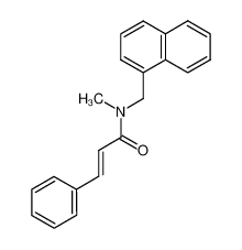 (E)-N-(3-phenyl-2-propenoyl)-N-methyl-1-naphthalenemethanamine CAS:98977-87-8 manufacturer & supplier