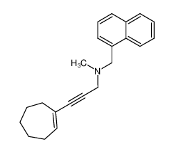 N-(3-(1-cycloheptenyl)-2-propynyl)-N-methyl-1-naphthalenemethanamine CAS:98978-41-7 manufacturer & supplier