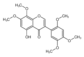 5-hydroxy-7,8-dimethoxy-3-(2,4,5-trimethoxy-phenyl)-chromen-4-one CAS:98979-70-5 manufacturer & supplier