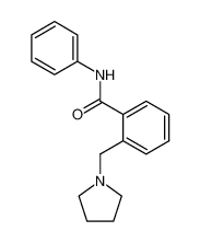 N-phenyl-2-pyrrolidin-1-ylmethyl-benzamide CAS:98980-21-3 manufacturer & supplier