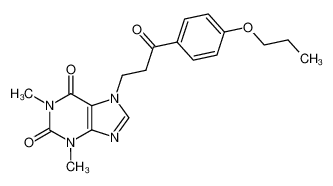 1,3-dimethyl-7-[3-oxo-3-(4-propoxy-phenyl)-propyl]-3,7-dihydro-purine-2,6-dione CAS:98981-49-8 manufacturer & supplier