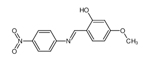 5-Methoxy-2-{[(E)-4-nitro-phenylimino]-methyl}-phenol CAS:98983-31-4 manufacturer & supplier