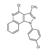 4-Chloro-1-(4-chloro-phenyl)-3-methyl-1H-pyrazolo[4,3-c]quinoline CAS:98990-80-8 manufacturer & supplier