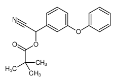 [cyano-(3-phenoxyphenyl)methyl] 2,2-dimethylpropanoate CAS:98991-83-4 manufacturer & supplier