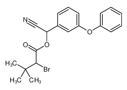 [cyano-(3-phenoxyphenyl)methyl] 2-bromo-3,3-dimethylbutanoate CAS:98991-84-5 manufacturer & supplier