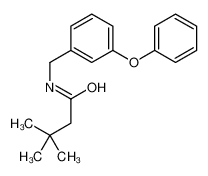 3,3-dimethyl-N-[(3-phenoxyphenyl)methyl]butanamide CAS:98992-34-8 manufacturer & supplier