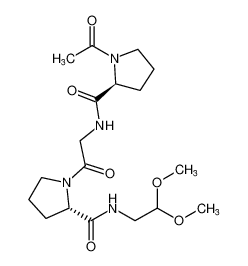 L-Prolinamide, 1-acetyl-L-prolylglycyl-N-(2,2-dimethoxyethyl)- CAS:98992-55-3 manufacturer & supplier