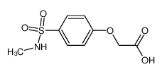 (4-methylsulfamoyl-phenoxy)-acetic acid CAS:98996-93-1 manufacturer & supplier