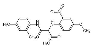 N-(2,4-Dimethyl-phenyl)-2-(4-methoxy-2-nitro-phenylamino)-3-oxo-butyramide CAS:99003-24-4 manufacturer & supplier