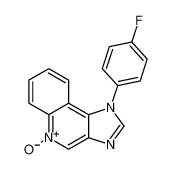 1H-Imidazo[4,5-c]quinoline, 1-(4-fluorophenyl)-, 5-oxide CAS:99010-59-0 manufacturer & supplier