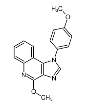 1H-Imidazo[4,5-c]quinoline, 4-methoxy-1-(4-methoxyphenyl)- CAS:99010-89-6 manufacturer & supplier