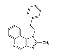 1H-Imidazo[4,5-c]quinoline, 2-methyl-1-(2-phenylethyl)- CAS:99010-97-6 manufacturer & supplier