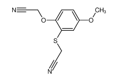 2-cyanomethylthio-4-methoxyphenoxyacetonitrile CAS:99013-58-8 manufacturer & supplier