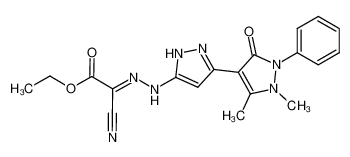 ethyl (3-phenazonylpyrazole-5-yl)hydrazonocyanoxalate CAS:99014-74-1 manufacturer & supplier