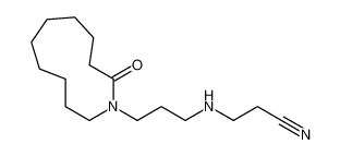 Propanenitrile, 3-[[3-(2-oxoazacycloundec-1-yl)propyl]amino]- CAS:99014-88-7 manufacturer & supplier