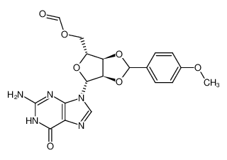 O5'-formyl-O2',O3'-(4-methoxy-benzylidene)-guanosine CAS:99020-34-5 manufacturer & supplier