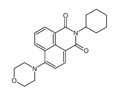 1H-Benz[de]isoquinoline-1,3(2H)-dione, 2-cyclohexyl-6-(4-morpholinyl)- CAS:99024-37-0 manufacturer & supplier