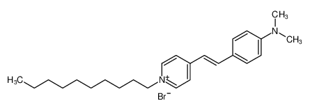 Pyridinium, 1-decyl-4-[2-[4-(dimethylamino)phenyl]ethenyl]-, bromide CAS:99025-71-5 manufacturer & supplier