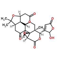 (4aS,6aR,8aR,8bR,9aS,12R,12aS,14aR,14bR)-12-(2-Hydroxy-5-oxo-2,5- dihydro-3-furanyl)-6,6,8a,12a-tetramethyldecahydro-3H-oxireno[d]p yrano[4',3':3,3a][2]benzofuro[5,4-f]isochromene-3,8,10(6H,9aH)-tr ione CAS:99026-99-0 manufacturer & supplier