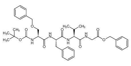 benzyl O-benzyl-N-(tert-butoxycarbonyl)-L-seryl-L-phenylalanyl-L-valylglycinate CAS:99029-55-7 manufacturer & supplier