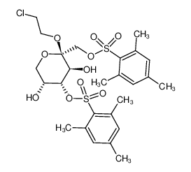 2'-chloroethyl 1,4-di-O-mesitylenesulphonyl-β-D-fructopyranoside CAS:99042-60-1 manufacturer & supplier