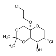 2'-chloroethyl 5-chloro-5-deoxy-1,3-O-isopropylidene-α-L-sorbopyranoside CAS:99042-79-2 manufacturer & supplier