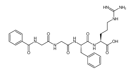 L-Arginine, N2-[N-[N-(N-benzoylglycyl)glycyl]-L-phenylalanyl]- CAS:99043-06-8 manufacturer & supplier