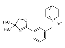 1-(3-(4,4-dimethyl-4,5-dihydrooxazol-2-yl)benzyl)quinuclidin-1-ium bromide CAS:99046-85-2 manufacturer & supplier