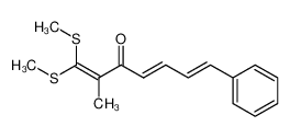 (4E,6E)-2-Methyl-1,1-bis-methylsulfanyl-7-phenyl-hepta-1,4,6-trien-3-one CAS:99048-62-1 manufacturer & supplier