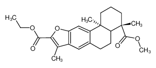 2-ethoxycarbonyl-7(β)-methoxycarbonyl-3,7(α),10a(β)-trimethyl-5,6,6a,7,8,9,10,10a-octahydrophenanthro(3,2-b)furan CAS:99050-51-8 manufacturer & supplier