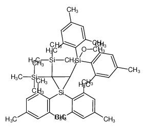 1,1-Dimesityl-3-(dimesitylmethoxysilyl)-2,2-bis(trimethylsilyl)-1-silacyclopropane CAS:99053-98-2 manufacturer & supplier