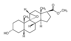 9,11α-epoxy-3α-hydroxy-5β-androstane-17β-carboxylic acid methyl ester CAS:99054-74-7 manufacturer & supplier