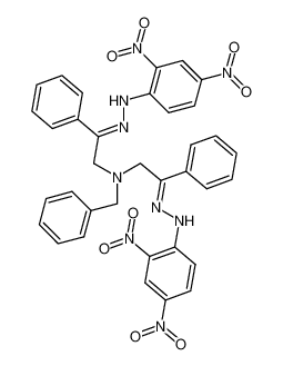 N.N-Bis-(2-phenyl-2-(2.4-dinitro-phenylhydrazono)-aethyl)-benzylamin CAS:99061-24-2 manufacturer & supplier