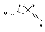 1-ethylamino-2-methyl-hex-5-en-3-yn-2-ol CAS:99062-50-7 manufacturer & supplier