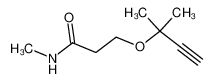 3-(1,1-dimethyl-prop-2-ynyloxy)-propionic acid methylamide CAS:99063-02-2 manufacturer & supplier