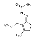 3-methyl-2-(methylsulfanyl-methyl)-cyclopent-2-enone semicarbazone CAS:99063-82-8 manufacturer & supplier