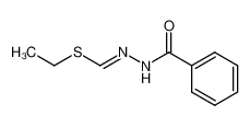 N'-benzoyl-thioformohydrazonic acid ethyl ester CAS:99068-10-7 manufacturer & supplier