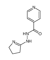 isonicotinic acid-[N'-(4,5-dihydro-3H-pyrrol-2-yl)-hydrazide] CAS:99069-50-8 manufacturer & supplier