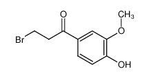 3-bromo-1-(4-hydroxy-3-methoxy-phenyl)-propan-1-one CAS:99070-25-4 manufacturer & supplier