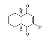 (+-)-2,4a-dibromo-(4ar,8ac)-4a,5,8,8a-tetrahydro-[1,4]naphthoquinone CAS:99074-09-6 manufacturer & supplier