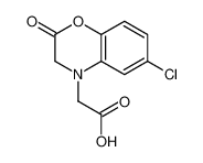 2-(6-chloro-2-oxo-3H-1,4-benzoxazin-4-yl)acetic acid CAS:99074-37-0 manufacturer & supplier