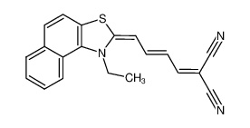 [4-(1-ethyl-1H-naphtho[1,2-d]thiazol-2-ylidene)-but-2-enylidene]-malononitrile CAS:99077-56-2 manufacturer & supplier