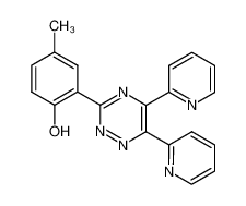 2-(5,6-di-pyridin-2-yl-[1,2,4]triazin-3-yl)-4-methyl-phenol CAS:99077-59-5 manufacturer & supplier