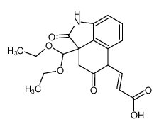 3t-(2a-diethoxymethyl-2,4-dioxo-1,2,2a,3,4,5-hexahydro-benzo[cd]indol-5-yl)-acrylic acid CAS:99081-26-2 manufacturer & supplier