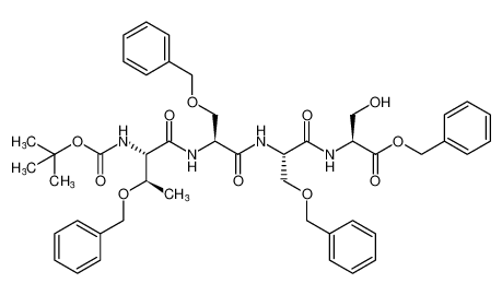 benzyl O-benzyl-N-(O-benzyl-N-(O-benzyl-N-(tert-butoxycarbonyl)-L-threonyl)-L-seryl)-L-seryl-L-serinate CAS:99084-14-7 manufacturer & supplier