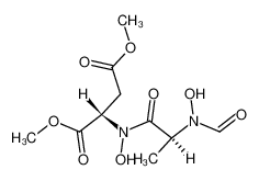 N-formyl-N-hydroxy-L-alanyl-N-hydroxy-aspartic acid dimethyl ester CAS:99088-81-0 manufacturer & supplier