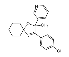 3-(4-chlorophenyl)-2-methyl-2-(pyridin-3-yl)-1-oxa-4-azaspiro[4.5]dec-3-ene CAS:99089-10-8 manufacturer & supplier